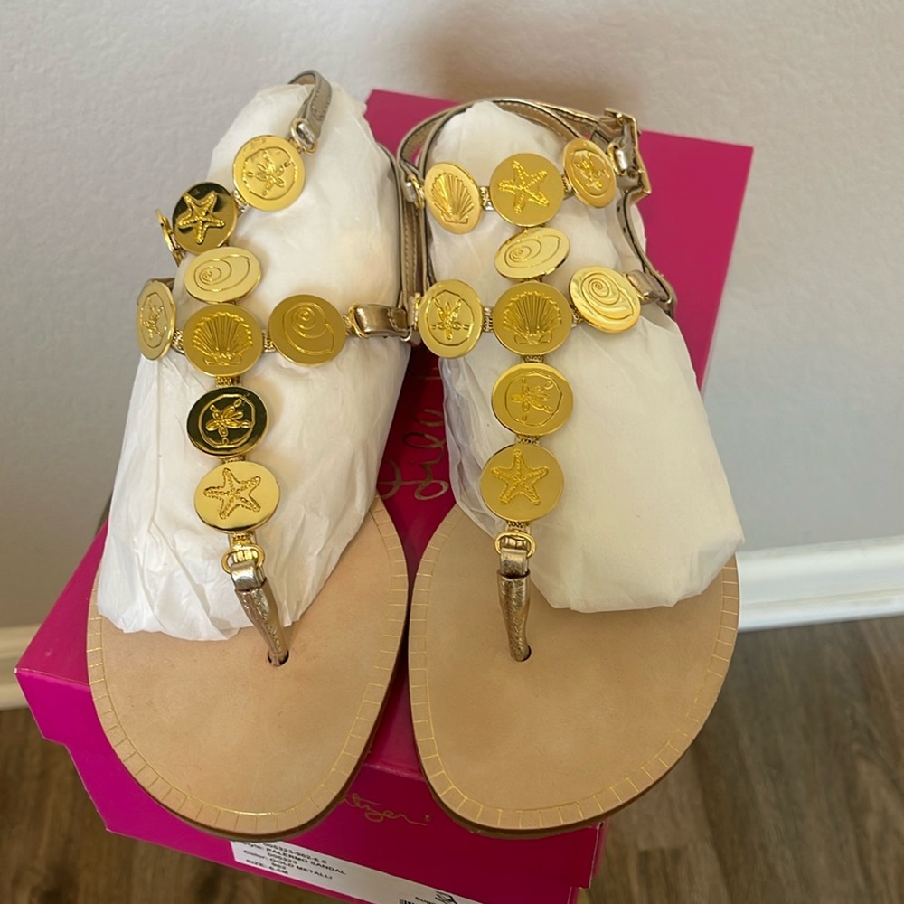 NWT Lilly Pulitzer Palermo Sandal